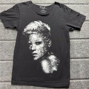 PINK 2023 Tour Black Graphic Tee